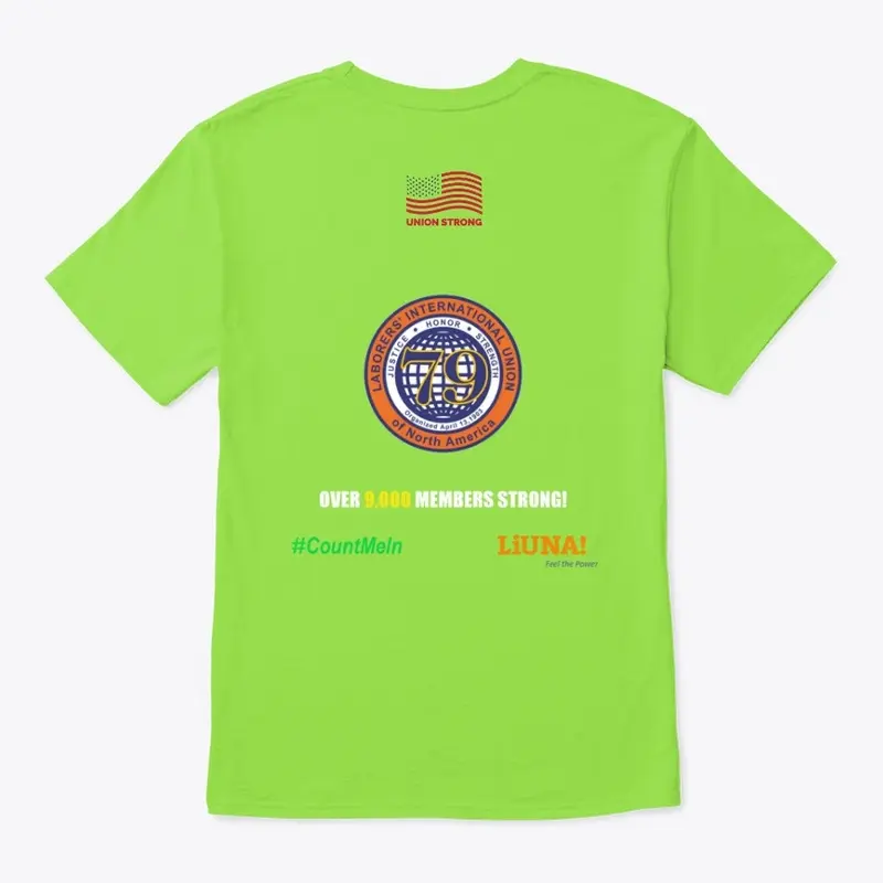 Local 79  Safety Shirts (2 Sided Design)